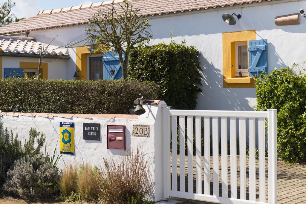 Les Yeux Bleus Bed & Breakfast Noirmoutier-en-l'Île Exterior foto